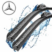 와이퍼 세트 벤츠 GLA 200D 220D 250 실리콘 무관절 와이퍼, X156 14부터15:600+475젠더B1타