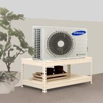 [디디지메이트]스피드랙 실외기선반(가로900x깊이400x높이420(2단)), 2단