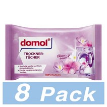 도몰 Blutentraum 블라썸 드림 시트형 섬유유연제 Domol Trocknertucher 8개