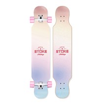 워니별 댄싱 42인치 롱보드 스케이트보드 양면 108CM, E