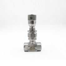 WL11H-320P 유량 조절 밸브 스테인리스 스틸 304 니들 G 1/8 1/4 NPT 1/2 PN32 마이크로 조정 32MPA, [03] 1/4