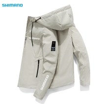 다이와 낚시 착용 낚시 옷 야외 캠핑 하이킹 통기성 빠른 건조 방수 바람막이 시마노스 낚시 옷, 2XL, BKhaki