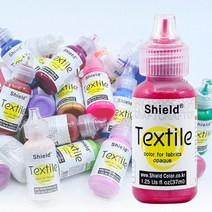 쉴드 텍스타일 DIY 섬유 패브릭 염색 염료 물감 낱색 37ml, N-27 Fine Grey