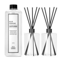 1L+500ml공병2+스틱10 대용량 디퓨저 리필 블루인쇼어, 1L+500ml공병2+스틱10 대용량 디_클린코튼500
