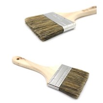 DIY 방문 칠하기 빠른 작업 넓은 페인트 평붓 75mm 스테인 접착제 바니쉬 공사 도배