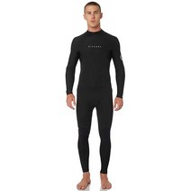 립컬 Rip Curl 남성용 던 패트롤 3/2mm 백 지퍼 풀 잠수복 - 블랙 XL 456753