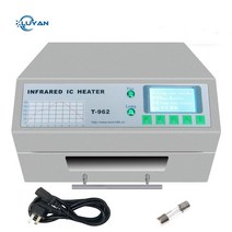 T-962 리플로우 오븐 적외선 IC 히터 납땜 기계 800W 180x235 MM BGA SMD SMT 재작업, 02 220V