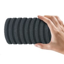 EMC리필 듀얼 원통 스펀지 여과기 필터 테트라 쌍기 타입, 1-스펀지필터리필-s