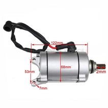 전동원치 체인블럭 수동원치 전기 스타터 모터 CG200 CG250 Zongshen 250 ATV 공랭식 엔진 부품 모페드 스쿠터 ATV용 9T 11 톱니, [03] Water cooled  9T