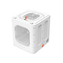 강아지드라이룸 강아지 털말리기 펫드라이룸 펫드라이기 atuban 62l 스마트 애완 송풍기 건조기 기계- 와 고양이 건조기 케이지 애완 건조 상자 기계 고양이, 단일 상자 - 건조 없음, 단일 상자-건조 없음