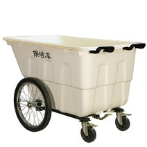 야외제설함 모래적재함 이동식 쓰레기통 야외 대형 종량제 분리수거, 화이트 400L 뚜껑없음