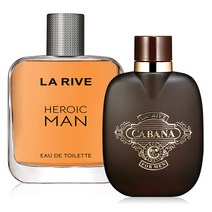 [1+1] 라리브 남성향수 베스트 전라인, 01_아이런스톤 EDT 100ml, 02_헌팅맨 EDT 75ml