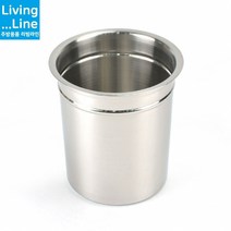 국산 스텐 27종 음식점 급식 BMP 소스통 뼈통 수저통 가위통 집게통 갈비탕 감자탕 뼈통 주방양념통 고추장 양념장 조미료 소분통, [LL] 비엠피-KSS/6호-뚜껑 미포함