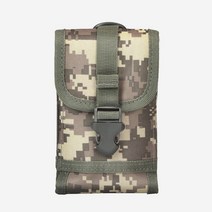 Molle 시스템 전술 휴대폰 파우치 나일론 방수 군사 휴대폰 케이스 홀더 휴대폰 EDC 도구 벨트 허리 가방 6 인치