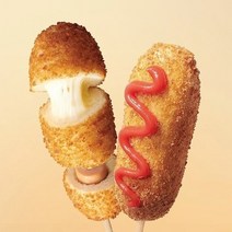 피시방핫도그 만들기 업소용 바삭한 치즈 핫도그 10개