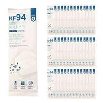 한스웰 한마음 일회용 황사 마스크 대형 KF94, 1개입, 150개