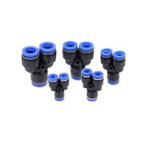 공압 피팅 PY/PU/PV/PE/HVFF/SA 공기 수도관 및 파이프 커넥터 직접 추력 4 ~ 12mm 플라스틱 호스 퀵 커플, 03 PY_01 Tube 4mm