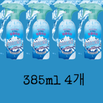 발을씻자 코튼풋샴푸 스프레이 알래스카 빙하수 385ml 4개, 발을씻자 코튼풋샴푸 알래스카