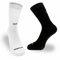 위풋 테크나비 스포츠 논슬립 라이트 크루삭스 (택1), 블랙