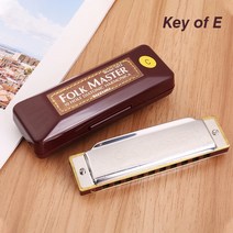 카림바 멜로디언 스즈키 하모니카 오거나이자도 턱 하프 음악 악기 전문 알루미늄 케이스 입 오르간 블루, 05 Key of E