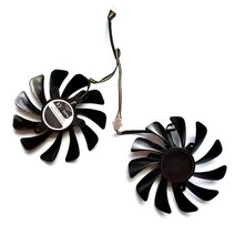 2개/몫 95mm 4pin 42x42x42mm Zotac GeForce GTX1070 Ti AMP 에디션 그래픽 카드 팬, 01 1lot_01 11