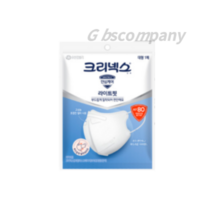 크리넥스 KF80 라이트핏 마스크 대형, 1개입, 200개, White (화이트)