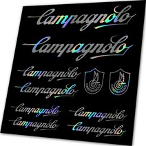 CAMPAGNOLO 그래픽 자전거 사이클링 프레임 스티커 세트, [06] green