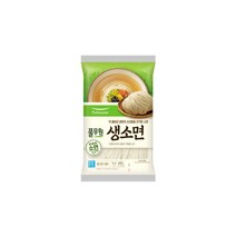 풀무원 생 소면 (4인분) (600g) 잔치국수 비빔국수 쫄깃한면발 열무국수 김치국수, 23개