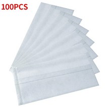 100pcs 부직포 시딩 가방 생분해 성 보육 가방 정원 묘목 성장 화분 냄비 실내 패브릭 성장 가방, 14x16cm(100개)