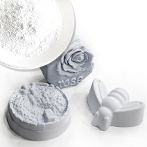 파스텔석고분말 칼라석고가루-1kg(핑크 블루 그린 그레이 옐로 퍼플), 실버그레이