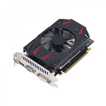 Zunate GTX550TI 게이밍 그래픽 카드 2GB GDDR5 128비트 싱글 팬 데스크톱 컴퓨터 비디오 4K HDR DP HDMI DVI 지원