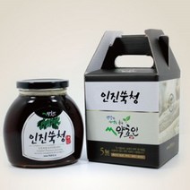 국내산 인진쑥청 차 조청 엑기스 농축액