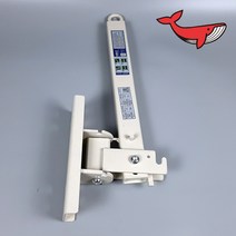 서한에프앤씨 1단 1절 완강기 지지대 내벽부착형, 앙카볼트(1/2인치 100mm 4개)포함