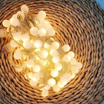 선세이브 LED 앵두전구 투명선 검정선 100구 단품 220V (크리스마스 트리전구), 파스텔(6색)