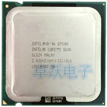 CPU 오리지널 인텔 코어 2 쿼드 Q9500 CPU 2.83G LG 호환 호환A775 6MB 캐시쿼드 코어FSB1333 45nm산조각, 한개옵션0