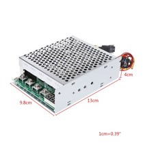 모터 컨트롤러 속도 조절기 DC 10-55V 100A 가역 PWM 제어 정방향 역방향