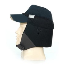 호비 안전모 방한 패딩 귀덮개 방풍 방수 모자 귀마개, 1개