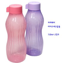타파웨어아이스물통-타파아이스에코물통-750ml(111+112)-2인조