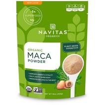 네비타스올가닉스 Navitas Organics Organic Maca Powder 네비타스 올가닉스 마카 분말 16 oz (454 g), 1개