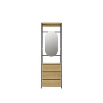 까사미아 까사미아 클린트 스틸 화장대장600컬러 택1