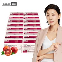 스키니랩 모로실 다이어트 C3G 테이스티 분말 식약처 기능성 인정 건강기능식품, 42g, 16개