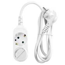 대현 모노케어 멀티탭 2구 접지 1.5m 3m 5m 10m 10A 1800w 전기연장선 전선형, 1개