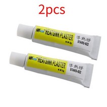 1 2 3pcs 5g 열 패드 전도성 히트 싱크 석고 점성 접착제 칩 VGA RAM LED IC 쿨러 라디에이터, CHINA, 2pcs