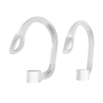 가전제품 전자기기 에어팟 무선 블루투스 헤드셋 후크 실리콘 미끄럼 방지 분실 귀걸이 스포츠, 02 WHITE