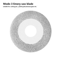 목공 벤치 펜치미니 다기능 테이블 톱 전기 데스크탑 가정용 소형 DIY 절단 도구 목공 벤치 선반 기계, 04 Emery saw blade_02 EU