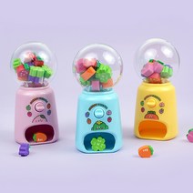 핑크풋 3000 당근친구들뽑기지우개 정품 랜덤 1개, 선택:3000당근친구들뽑기지우개_랜덤