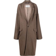 [메종마틴마르지엘라] [명품]22FW 스티치 브라운 울 코트 S51AA0308S53775