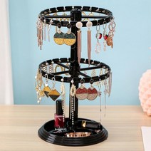목걸이 귀걸이 회전 거치대 진열대 정리함 예쁜보석함