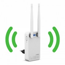 IPTIME EXTENDER-N300 WIFI 무선 확장기 4dBi 외장 안테나 2개 장착 익스텐더 N300