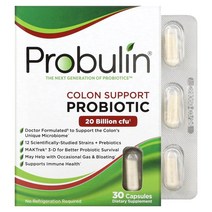 Probulin (프로불린) 장 지원 프로바이오틱 캡슐 30정